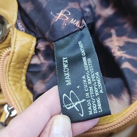 B Makowsky leather bag - Picture 7 of 8